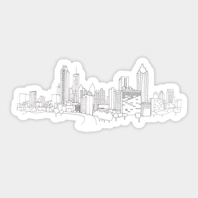 Atlanta Sticker by drknice